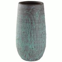 Hoge pot evi antiq bronze bloempot binnen 17 cm - thumbnail