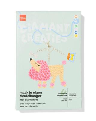 HEMA Diamond painting sleutelhangers huisdieren