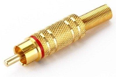 Monacor T-707G/RT Cinch-stekker