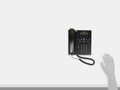 Unified IP Phone 6921 Slimline - VoIP-telefoon - SCCP, SIP - multiline - houtskool Unified IP Phone 6921 Slimline - VoIP-telefoon - SCCP, SIP - multiline - houtskool
