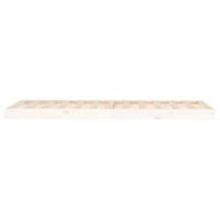 Bedframe massief grenenhout wit 75x190 cm Small Single - thumbnail