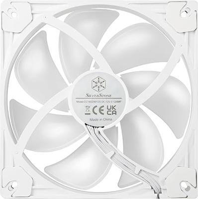 Silverstone VISTA 140 ARGB Moederbord Ventilator 14 cm Wit 1 stuk(s)
