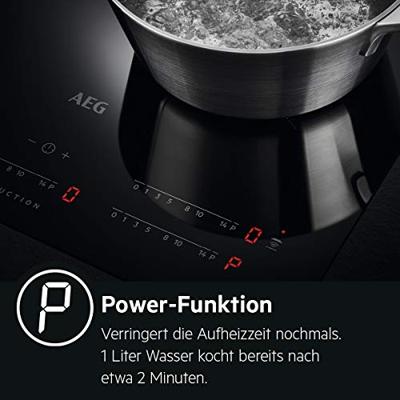 AEG IAE84411XB Inductie kookplaat Zwart - thumbnail