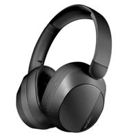 LogiLink BT0071 Over Ear koptelefoon Bluetooth Zwart Noise Cancelling Afstandsbediening, Hoofdband, Headset - thumbnail