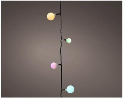 Lumineo cherry Ledverlichting 9m 120led soft multi colour