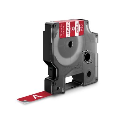 Labeltape DYMO IND RHINO 1805416 Vinyl Tapekleur: Rood Tekstkleur:Wit 12 mm 5.5 m Labeltape DYMO IND RHINO 1805416 Vinyl Tapekleur: Rood Tekstkleur:Wit 12 mm 5.5 m
