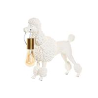 Bureaulamp Home ESPRIT Wit Gouden 50 W 220 V - thumbnail