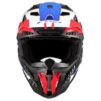 LS2 crosshelm "mx703 x-force galuo", ademend en hypoallergeen. helmet x-force galuo white/red/blue size xl - thumbnail