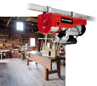 Einhell 2255160 Elektrische kabeltakel Draagkracht (met keerschijf) 999 kg Draagkracht (zonder keerschijf) 500 kg - thumbnail