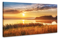 Schilderij - Zonsondergang, 2 maten, Premium print - thumbnail