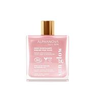 Alphanova Sun Sublime glitter oil pink glow bio 50 Milliliter - thumbnail