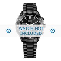 Hugo Boss horlogeband 1502284 / HB-105-3-34-2449 / HB659002352 Staal Zwart 20mm - thumbnail
