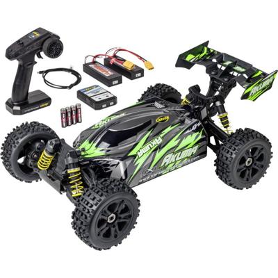 Carson Modellsport Akuma Buggy RTR Groen Brushless 1:8 RC auto Buggy 4WD RTR
