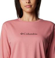 Columbia North Cascades™ LS T-Shirt Dames Red Hibiscus M - thumbnail