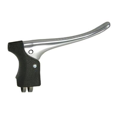 Saccon remhendel, per set aluminium/ kunststof. zwart/zilver