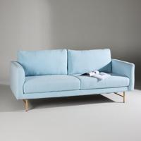 Nohr 3-zits Bank 'Sumit' kleur Lichtblauw - thumbnail