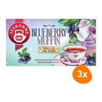 Teekanne - Blueberry Muffin Thee - 3x 18 zakjes - thumbnail