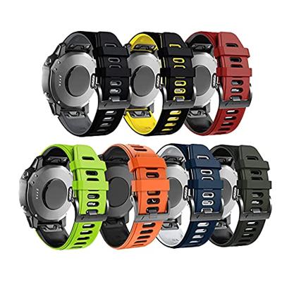 NDJQY 22 26mm Band Voor Coros Vertix 2 Smartwatch Strap Siliconen Correa QuickFit Polsband Voor Garmin Fenix 6 6X Pro 7 7X 5 Accessoires, For Vertix, agaat
