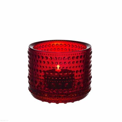 Iittala Kastehelmi Sfeerlicht 6,4 cm cranberry Iittala Kastehelmi Sfeerlicht 6,4 cm cranberry