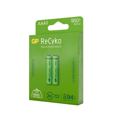 GP Chargeable Battery - AAA 950 mAh oplaadbaar - 3311522