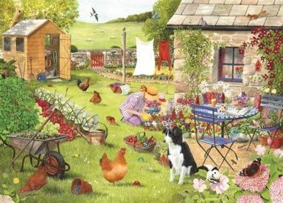 Grandma's Garden Puzzel 500 Stukjes XL Grandma's Garden Puzzel 500 Stukjes XL