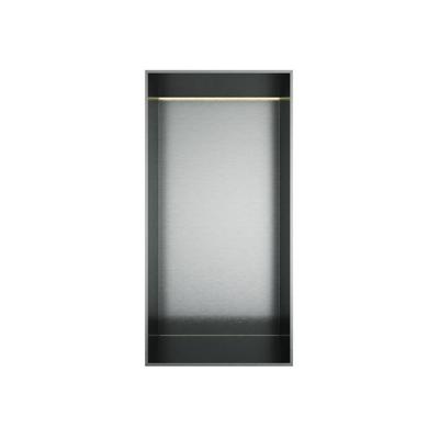 Hotbath &MORE Inbouwnis 30x15x10cm frameless + LED RVS 316 Hotbath &MORE Inbouwnis 30x15x10cm frameless + LED RVS 316