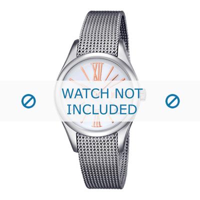 Festina horlogeband F16962-1 / F16962-2 Staal Zilver 16mm