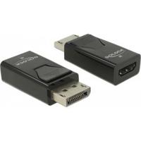 Delock 66234 DisplayPort / HDMI Adapter [1x DisplayPort stekker - 1x HDMI-bus] Zwart 0.00 m - thumbnail