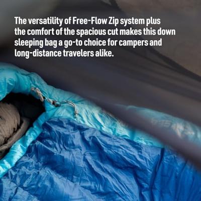 Sea to summit Trek Down -1C/30F Mummie Slaapzak Blauw Long Sea to summit Trek Down -1C/30F Mummie Slaapzak Blauw Long