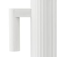 Alessi Thermoskan Plissé - Wit - 1 Liter - door Michele De Lucchi - MDL12 W - thumbnail