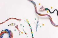 Folia Scoubidou draad, pak van 100 draden - thumbnail