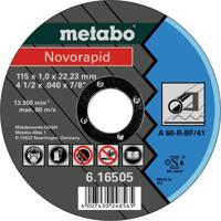 Metabo 616505000 Doorslijpschijf recht 115 mm 25 stuk(s) Blik, Profiel - thumbnail