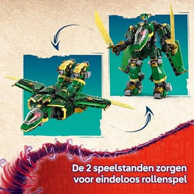 LEGO NINJAGO Lloyds vliegtuigmecha 71845 - thumbnail