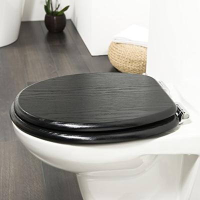 Tiger soft-close toiletbril blackwash mdf zwart 252030746