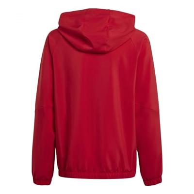 adidas Tiro 24 Windbreaker Kids Rood Wit adidas Tiro 24 Windbreaker Kids Rood Wit