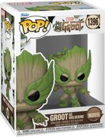 Marvel WAG Funko Pop Vinyl: Groot as Wolverine - thumbnail