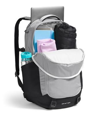 The North Face Router Rugtas Heren Meld Grey/TNF Black/NPF 40L The North Face Router Rugtas Heren Meld Grey/TNF Black/NPF 40L
