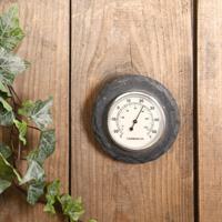 Thermometer rond leisteen / Outhings - thumbnail