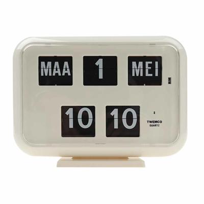 Kalenderklok digitaal QD35 - wit | Senioren klok | Dementie klok | Dag, datum en tijdsaanduiding | Twemco | WWV618905 Kalenderklok digitaal QD35 - wit | Senioren klok | Dementie klok | Dag, datum en tijdsaanduiding | Twemco | WWV618905