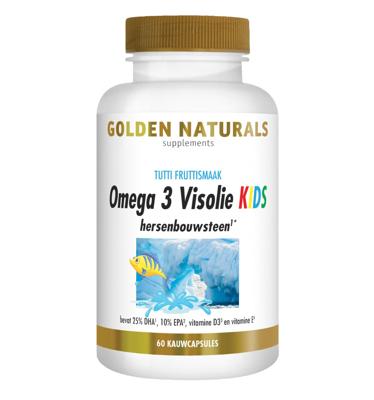 Golden Naturals Omega 3 visolie kids 60 Capsules