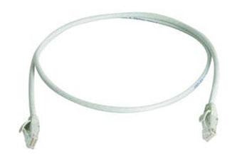 Telegärtner 100009270 RJ45 Netwerkkabel, patchkabel CAT 6 U/UTP 25.00 m Grijs Vlambestendig, Halogeenvrij 1 stuk(s)