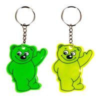 Reflectie Sleutelhanger Beer, 12st. - thumbnail