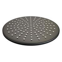 Hoofddouche Brauer Black Rond 30 cm Mat Zwart - thumbnail