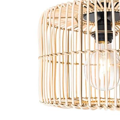 QAZQA Oosterse plafondlamp rotan - Maud QAZQA Oosterse plafondlamp rotan - Maud
