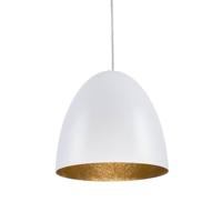 Lyora White hanging lampEgg M Ø 38cm - 9021 - thumbnail