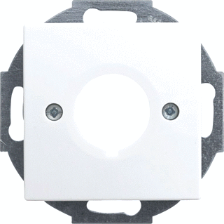 Busch-Jaeger 2CKA001724A4344 Afdekking Wit, Zuiver wit (RAL 9010) 1 stuk(s)