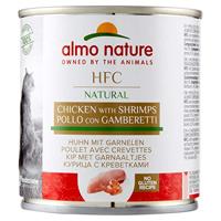 Almo Nature HFC Natural kip met garnalen natvoer kat (280 g) 6 x 280 g - thumbnail