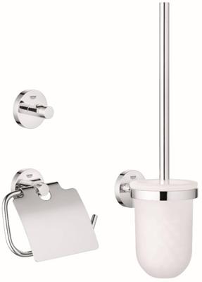 Grohe Start 3-in-1 accessoiresset voor toilet chroom Grohe Start 3-in-1 accessoiresset voor toilet chroom