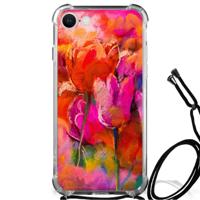 Back Cover iPhone SE 2022 | 2020 | 8 | 7 Tulips - thumbnail