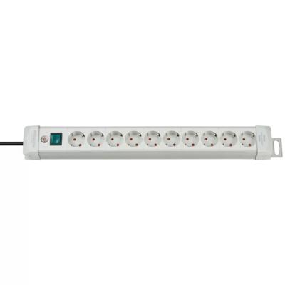 Brennenstuhl Premium-Line stekkerdoos 10-voudig lichtgrijs 3m H05VV-F 3G1,5 - 1955500100